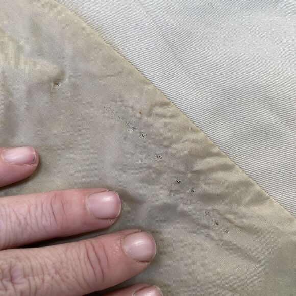 Vintage Together Trench Coat Womens Plus 18W Belt Duster Chic Elegant Y2K Retro - Picture 14 of 16